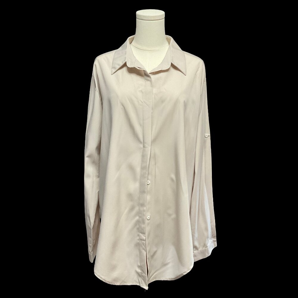 Taupe Button Up Shirt